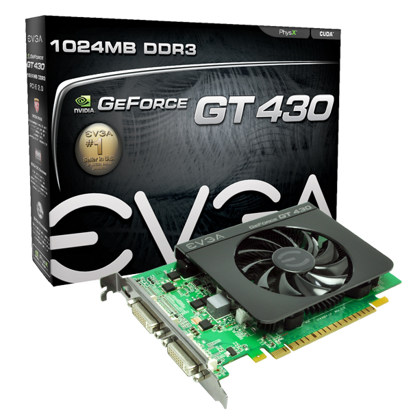 EVGA GeForce GT 430 700 1400