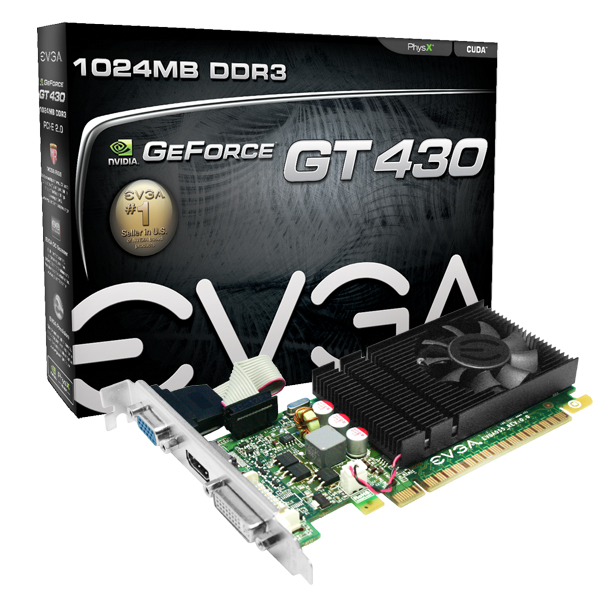 EVGA GeForce GT 430 LP 700 1400