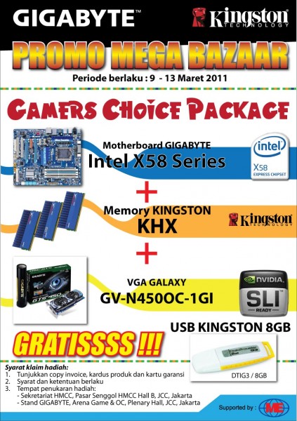 Flyer Gigabyte X58 AMD A5 2011 Intel