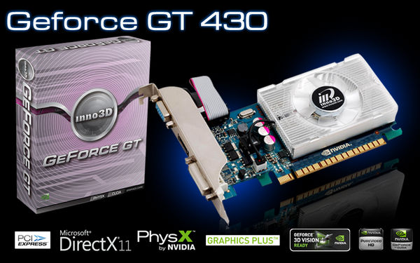 Inno3D GeForce GT 430 700 1333 2GB