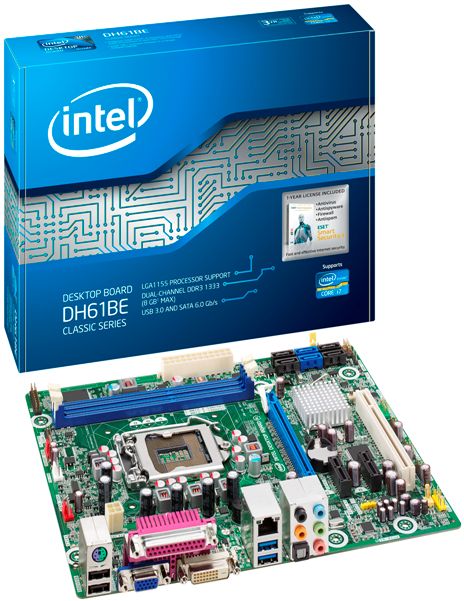 Intel DH61BE Intel DH61BE