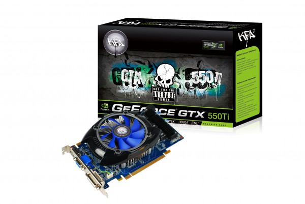 KFA2 GeForce GTX 550 Ti 1GB PCIe 2.0 900 4100