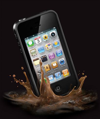 LifeProof Case: Perlindungan Dengan Standar Militer Untuk iPhone 4 16 LifeProofCase Splash