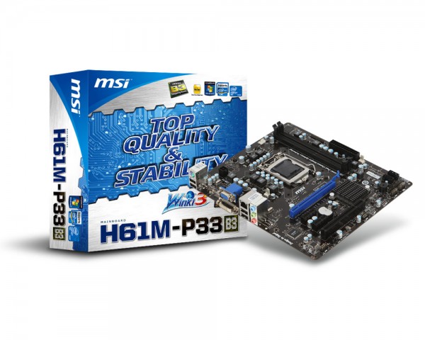 MSI H61M-P33 (B3) MSI H61M P33 B3