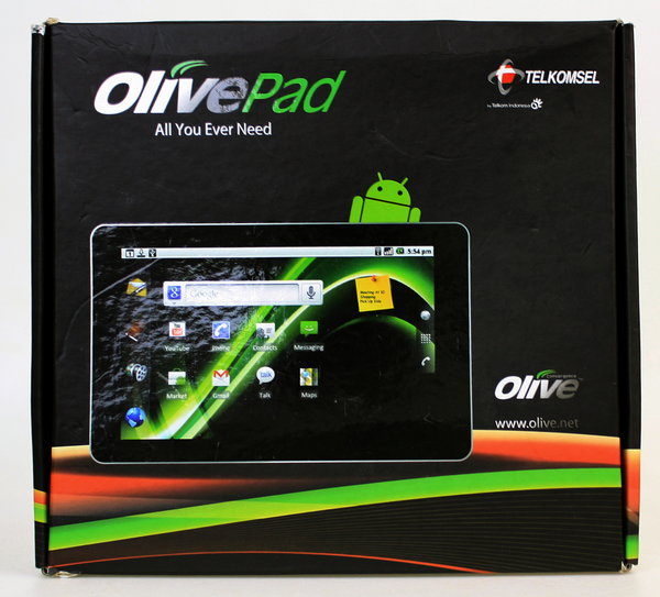 OlivePad V T100 Kotak Penjualan