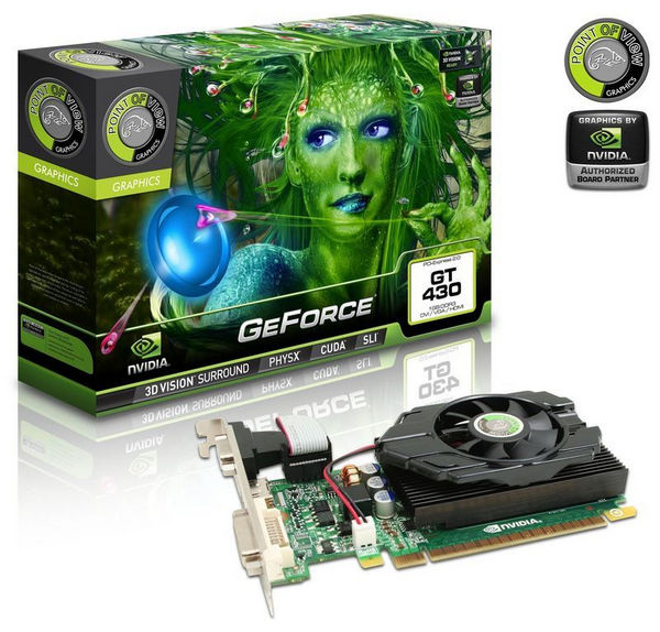 POV GeForce GT430 700 1600