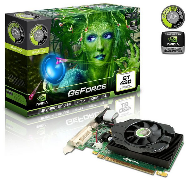POV GeForce GT430 700 1800