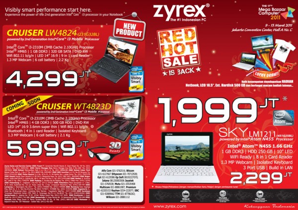 RED HOT depan A3 convert