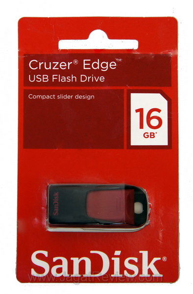 Sandisk Cruzer edge 16 GB Paket Penjualan