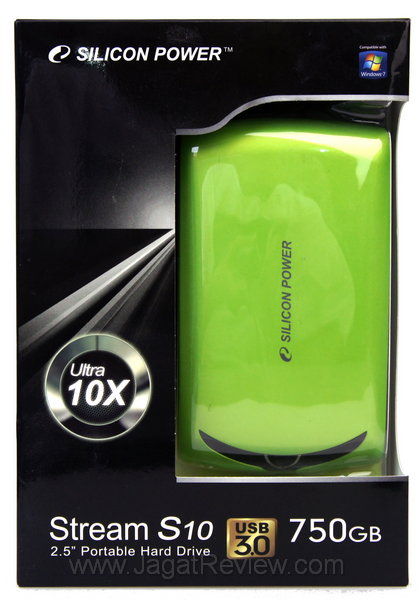 Hard Disk Eksternal USB 3.0 Silicon Power Stream S10: Kinerja Tinggi dengan Bonus Berlimpah 33 Silicon Power Stream S10 750GB Paket Penjualan