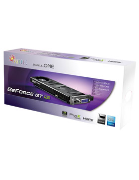Sparkle GeForce GT 430 1GB DDR3 128 bit One Slot