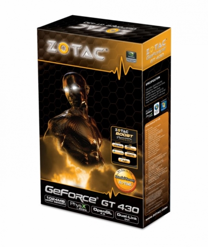 ZOTAC GeForce GT 430 700 1600 1
