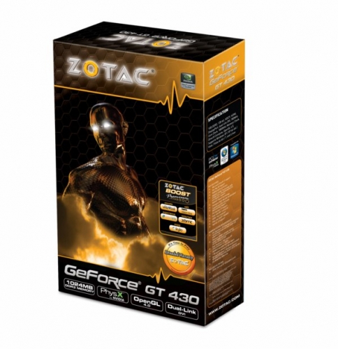 ZOTAC GeForce GT 430 700 1800 1