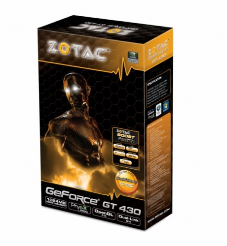 ZOTAC GeForce GT 430 LP 700 1600 1