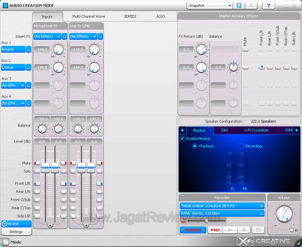 gigabyte g1 assassin creative audio creation mode