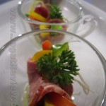 vegetable roll smoked beef