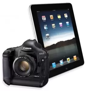 Apple iPad Canon 1D Mk IV DSLR
