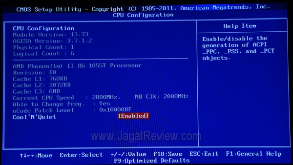 SONY DSC BIOS CPUConfig