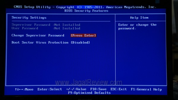 SONY DSC BIOS SecurityFeatures