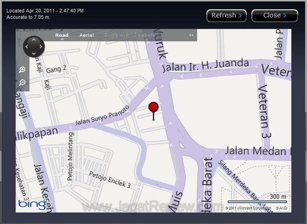 Blackberry Protect Website Map