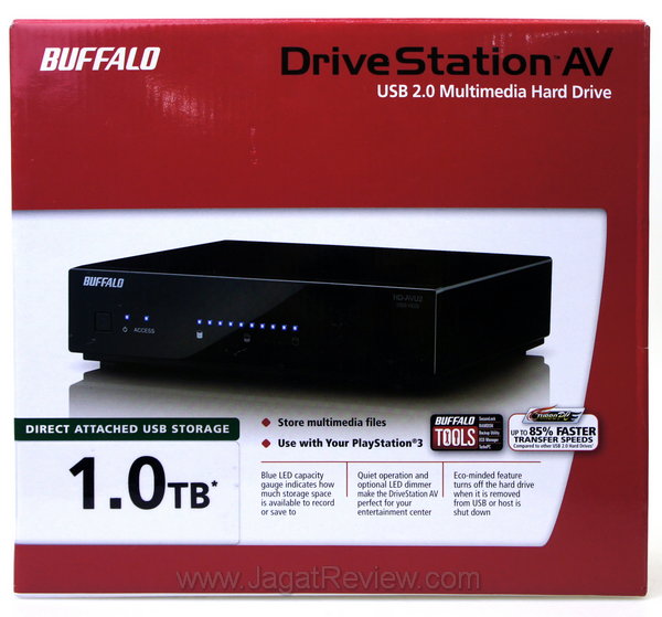 Buffalo DriveStation AV: Bisa Untuk PS3 3 Buffalo DriveStation AV Kotak Penjualan