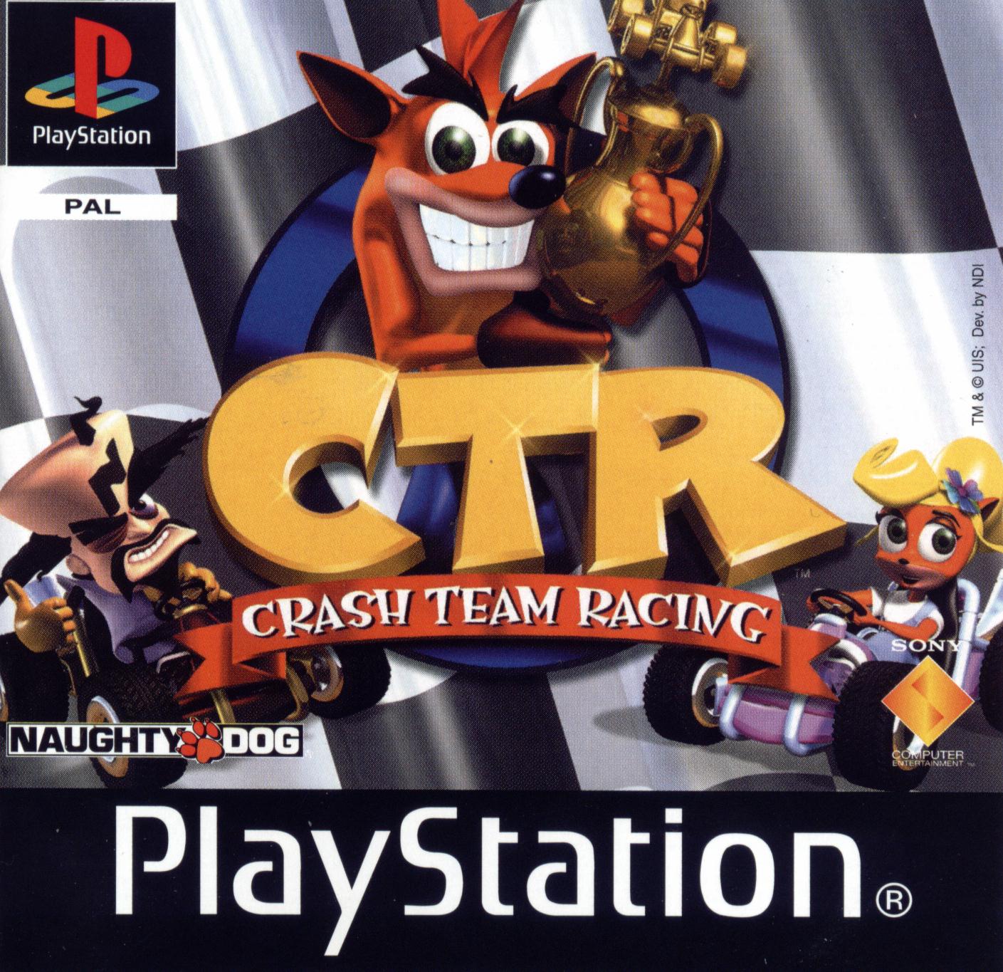 NostalGame: Crash Team Racing 41 CTR logo