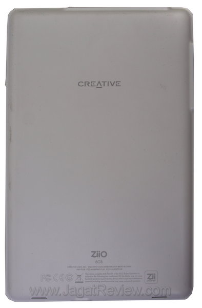 Creative Ziio 7 - Tampak Belakang Creative Ziio 7 Tampak Belakang