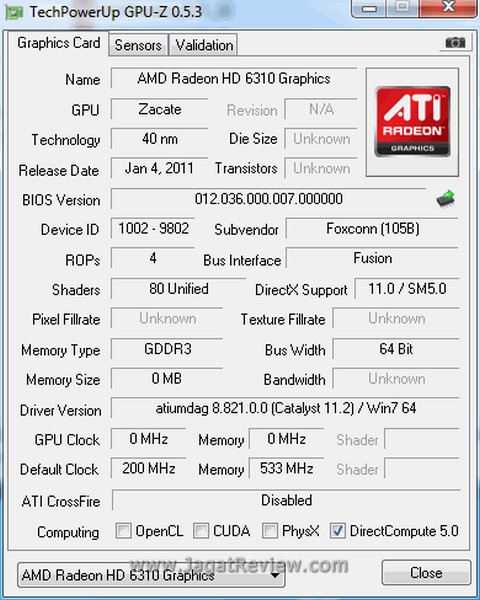 GPU-Z_FoxconnAHD1S-K GPU Z FoxconnAHD1S K