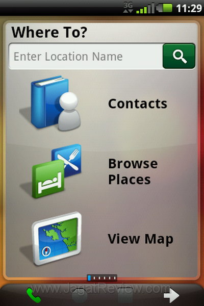 Garmin Asus A10 Garmin Screen