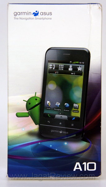 Review Android Garmin Asus A10: GPS dengan Fasilitas Smartphone 10 Garmin Asus A10 Kemasan