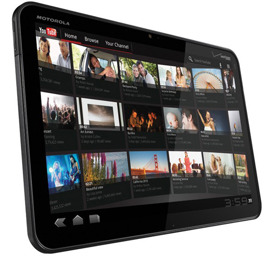 Performa Honeycomb Diragukan 13 Motorola Xoom