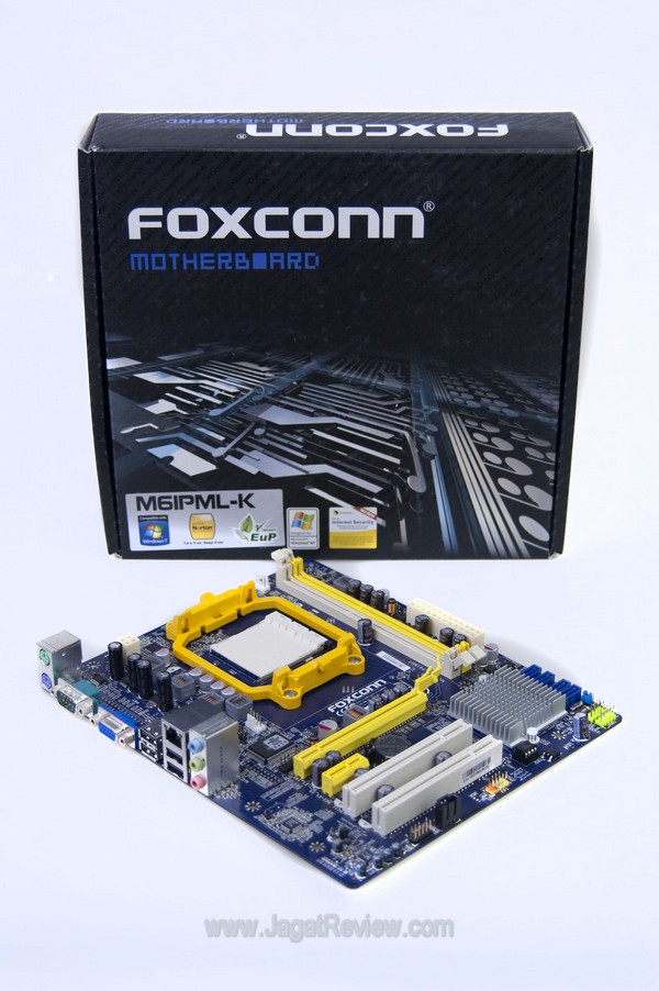 Review Motherboard Foxconn M61PML-K: Chipset Lama Dengan Socket Baru 2 Perlengkapan2