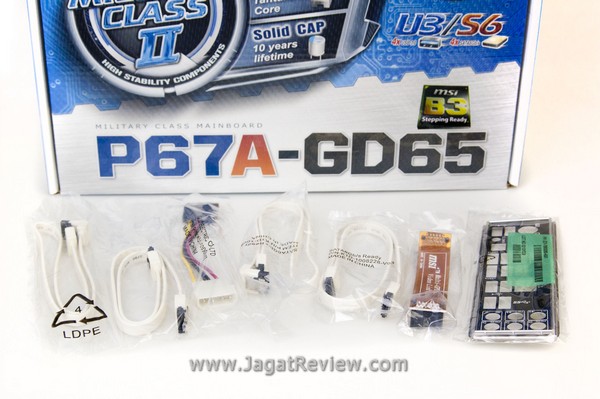 Perlengkapan Kabel CF Backplate