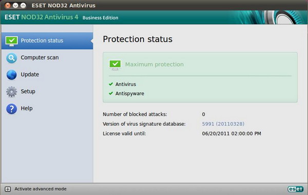 Protection Status Protection Status