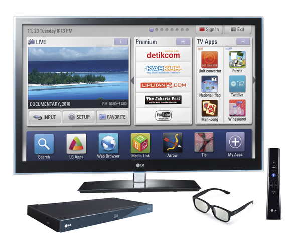 LG Siap Pasarkan TV Pintar 1 Smart TV LW6500