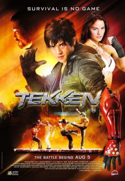 tekken movie poster tekken movie poster