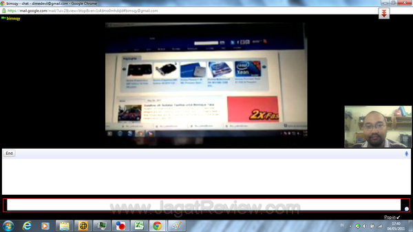Acer Iconia A500 - VideoCall Depan Acer Iconia A500 VideoCall Depan