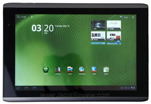 Review Acer Iconia Tab A500: Tablet Android Honeycomb Pertama di Indonesia 8 Acer Iconia Tab A500