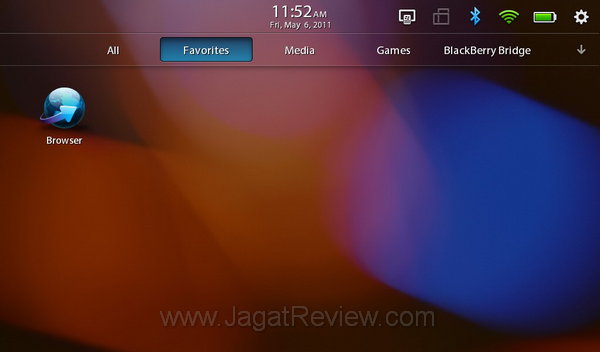 Blackberry Playbook Favourite