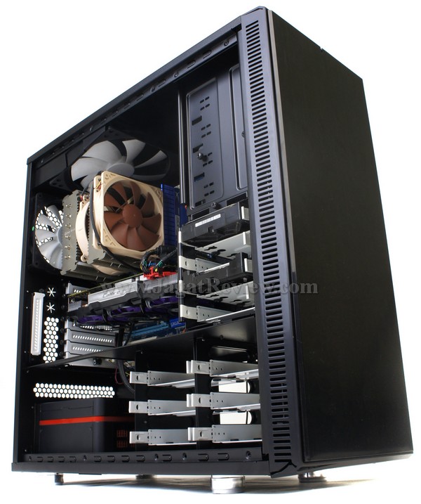 Review Fractal Design DEFINE XL BLACK PEARL 15 DSC09678