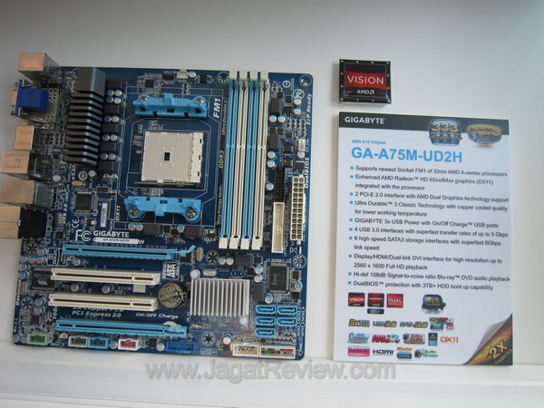 Computex 2011: Jajaran Motherboard Gigabyte untuk AMD Llano 7 GA A75M UD2H