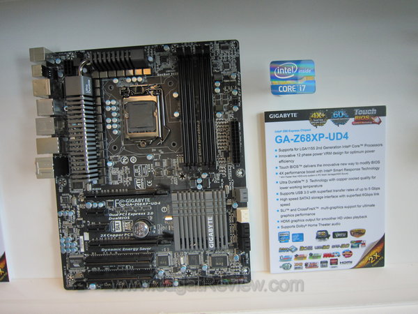 computex_2011_GA-Z68XP-UD4 GA Z68XP UD4