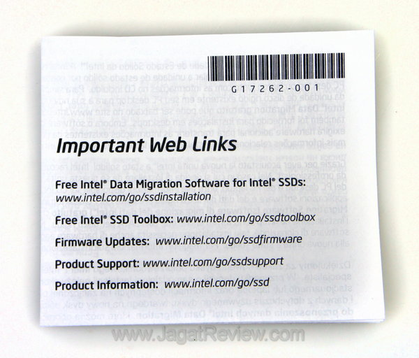 Intel 510 Series - Web links Intel 510 Series Web links