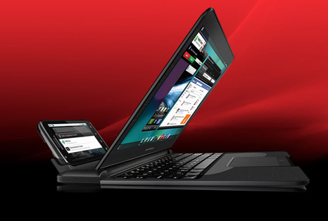 Motorola ATRIX Dengan Sistem Pengenalan Sidik Jari 4 Motorola Webtop