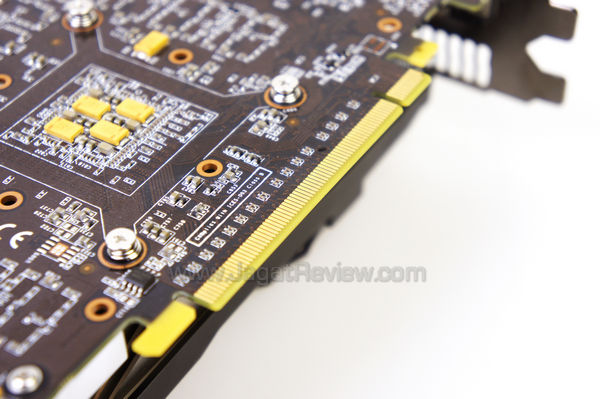 calibre x580 pcie connector