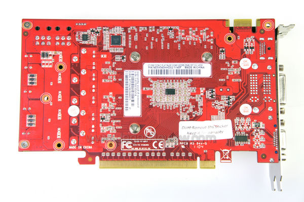 palit 560 sp bottom view