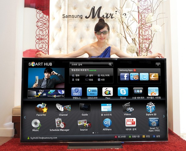 Samsung Luncurkan TV 3D Sebesar 75 Inci 7 samsung d9500 05092011
