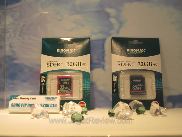 5 Kingmax SDHC PIP inside 32GB Class 6