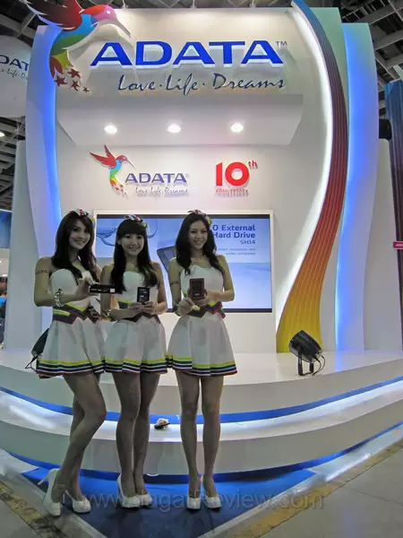 Computex 2011 Booth Raid: ADATA 14 ADATA Booth