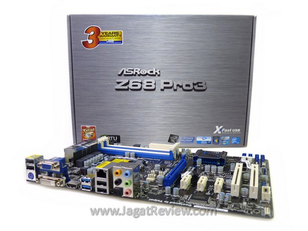 Review ASRock Z68 Pro3: Z68 yang Terjangkau 6 ASRock Z68 Pro3 1